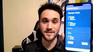 Android Phone Sensor App - Andrew Stanton screenshot 1