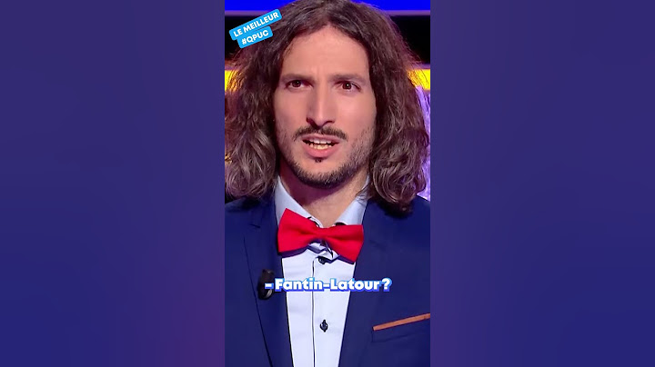Mais comment il connait la réponse si rapidement Xavier ?