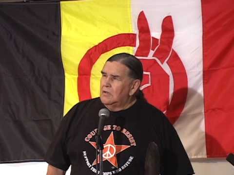 Clyde Bellecourt speaks at the 2009 AIM Fall Conference (pt 1 of 6)