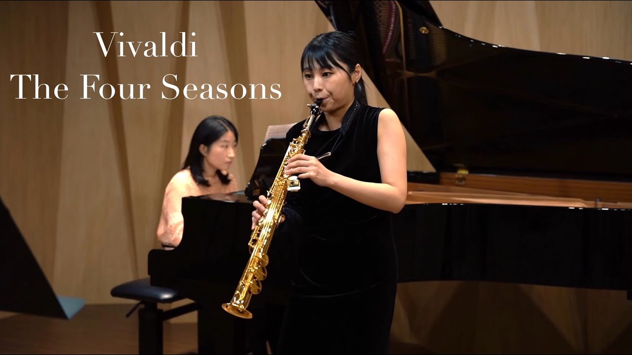 A. Vivaldi - The Four Seasons for Saxophone and Piano Rui Ozawa Jiwon Jang