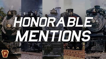 Top 10 Retired Steam Excursion Stars - Honorable Mentions
