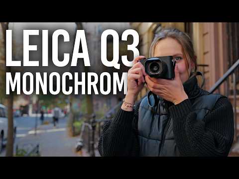 Leica Unveils Q3 Monochrom Camera, Its Latest Love-Letter to Black and White; YouTube First Look Video and More Info at B&H