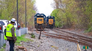 Loud Horn.. woke me up!. #csx #railway #railroad #train