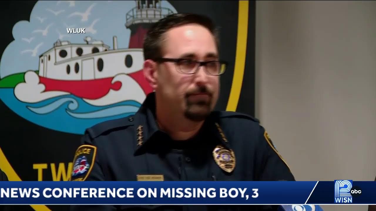 Two Rivers police are holding a news conference about the search for missing 3-year-old Elijah Vue