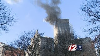 Firefighters Train to Deal with High-Rise Fires