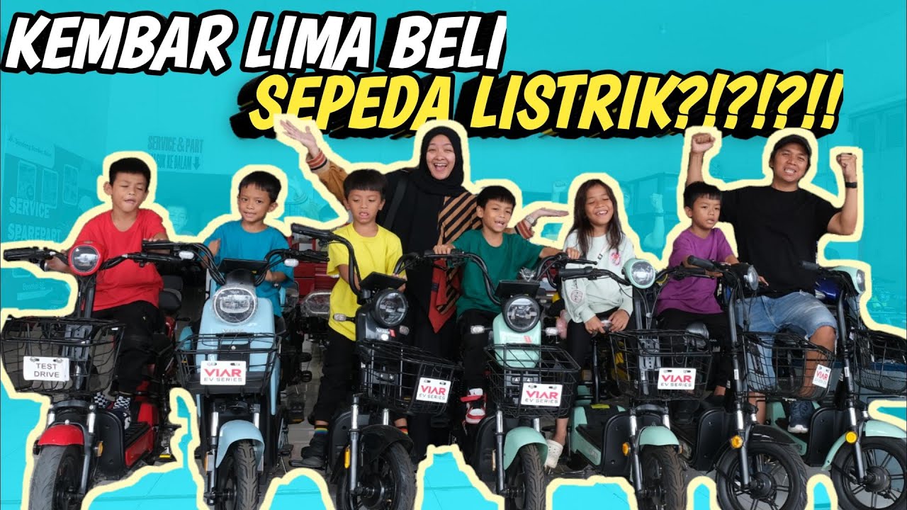 WOWW AIUEO KEMBAR LIMA NABUNG DI CELENGAN BISA BELI SEPEDA LISTRIKK!!??!?!?!!
