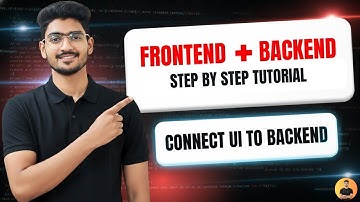 Frontend + Backend Connection Explained for Beginners