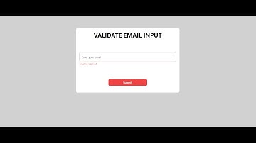 #4 Validate Email Input with React Hook Form v7 - React Micro Project for Beginners