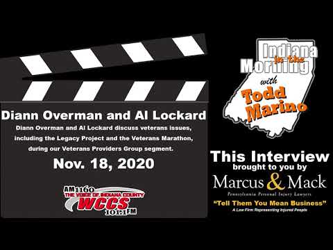 Indiana in the Morning Interview: Diann Overman and Al Lockard (11-18-20)