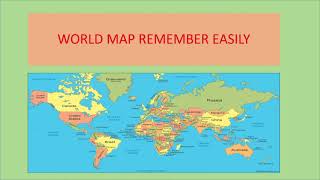 World Map Countries Exercise 1