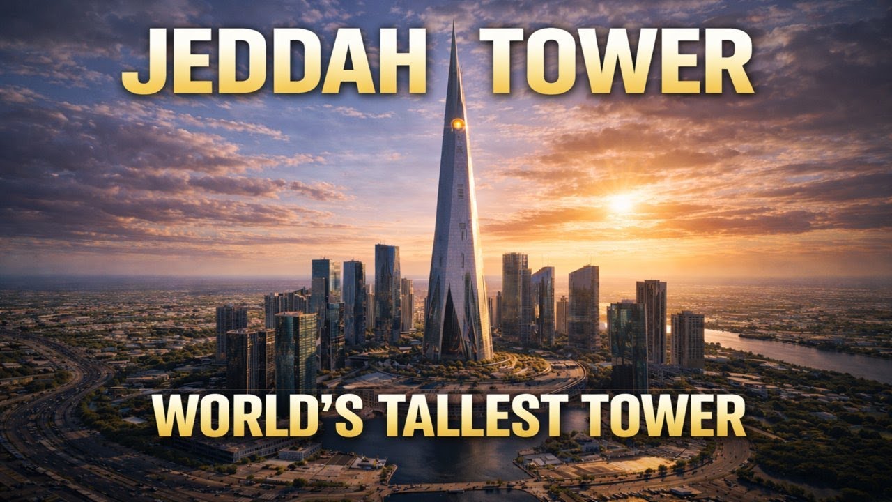 Saudi Arabia Jeddah Tower & Saudi Vision 2030 | Jeddah Economic City $20B Saudi Mega Project