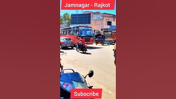 GSRTC Jamnagar To Rajkot #gujaratbus#gsrtc#gsrtcbus#bus #khajurbhai#ahemdabad #hardikdavevlogs