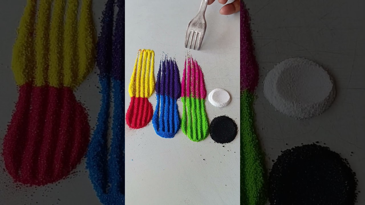 simple Rangoli, satisfying rangoli, Easy rangsatisfying 