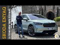 SKODA ENYAQ Test drive, tecnologia, autonomia del SUV ELETTRICO