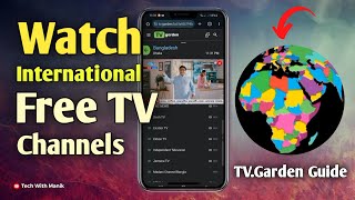Watch International TV Channels Free | TV.Garden Guide #androidtips #livestream  #maniktech #Livetv screenshot 4