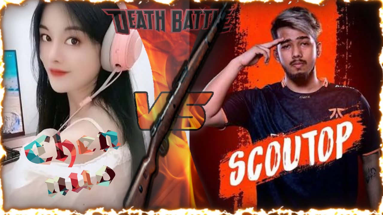 Scout op vs The sniping queen chen nuo pubg gameplay//scout feat chen nuo