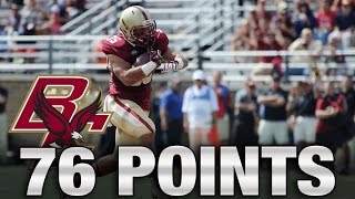 boston college 76 points in 76 seconds