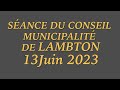 Lambton sance du conseil 13 juin 2023