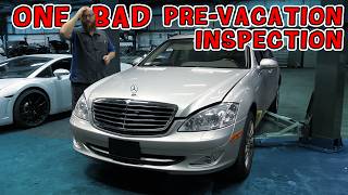 Serious Problems Found! Mercedes S550 PreTrip Inspection