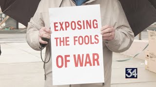 Protest against war in Iran held outside Binghamton’s Federal Building