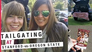 I went tailgating! Stanford Football Game