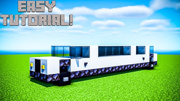 How to Build a LIMOUSINE in Minecraft!