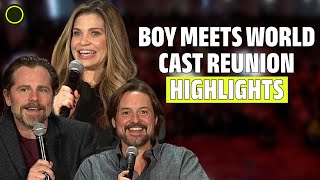Boy Meets World Cast Reunion | BEST MOMENTS | Danielle Fishel, Rider Strong, Will Friedle & MORE