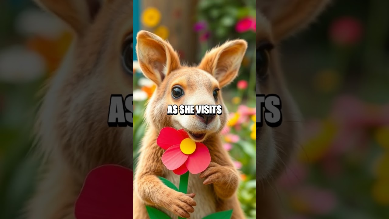 Kiki the Kangaroo's Colorful Craft Adventure