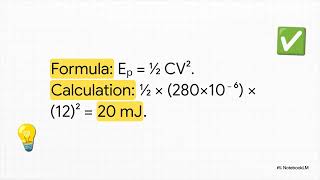 Energy Stored in a Capacitor