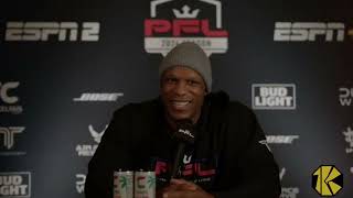 "Bader fight probably wont happen" Big Swarm Linton Vassell ahead on PFL Heavyweight debut