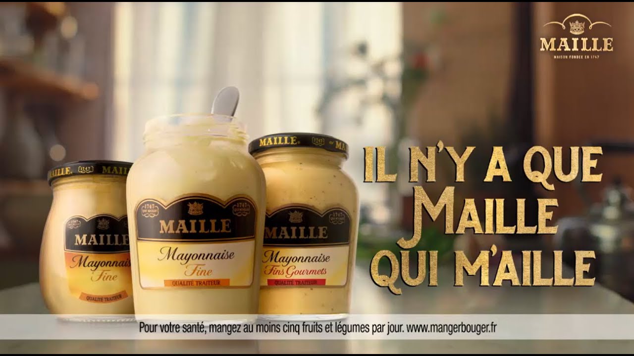 Pub TV Mayonnaise Maille 2021