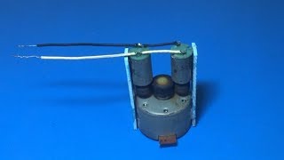 Experiment small motor as Generator driver