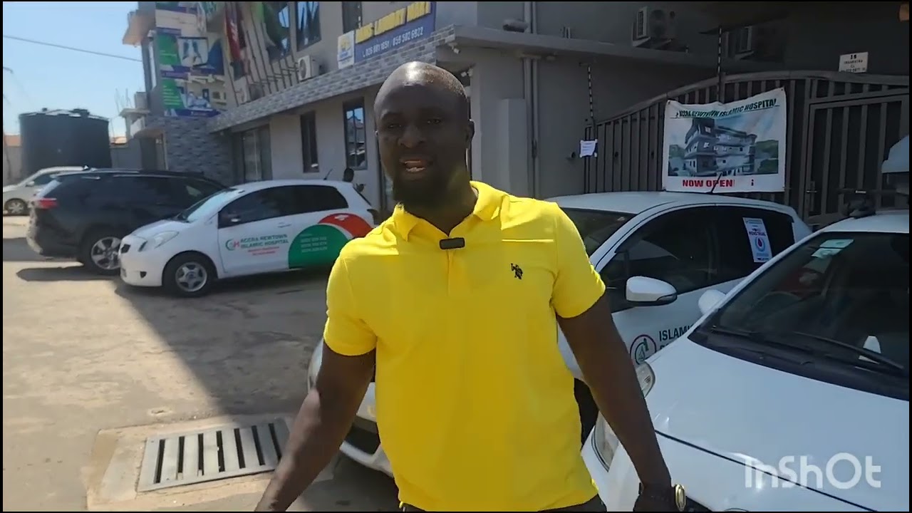 DIAGNOSTIC CENTER AT ACCRA NEWTOWN ISLAMIC HOSPITAL IN GHANA 🇬🇭.