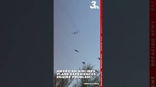 American flight returns to Las Vegas after engine problem creates loud boom, smoke