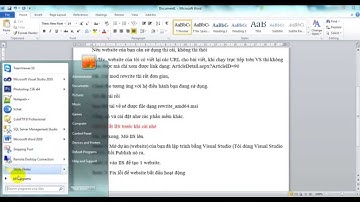Hướng dẫn publish, chạy thử trên IIS 7.5, fix lỗi IIS, sử dụng mod rewrite cho web Asp.net