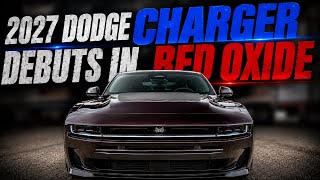 2027 Dodge Charger Debuts In Red Oxide