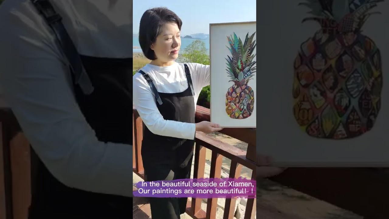 Pineapple 🍍 wall art painting decor 