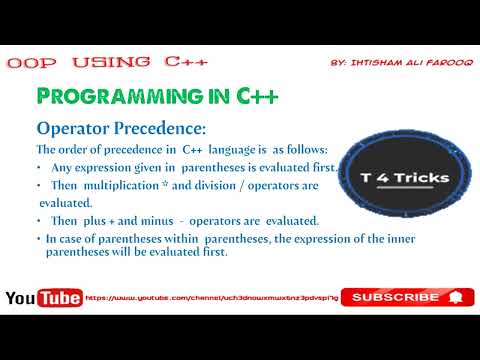 Operator Precedence in C++ Explained with Example #c++ #programming