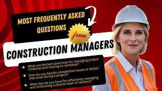 BEST PRACTICES FOR CONSTRUCTION SCHEDULING | BECOME A CONSTRUCTION MANAGER