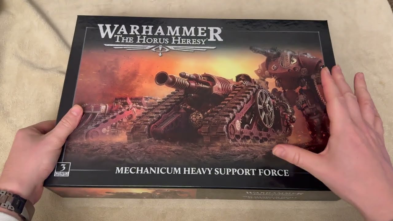 Mechanicum Heavy Support Force - Unboxing (HH) - YouTube
