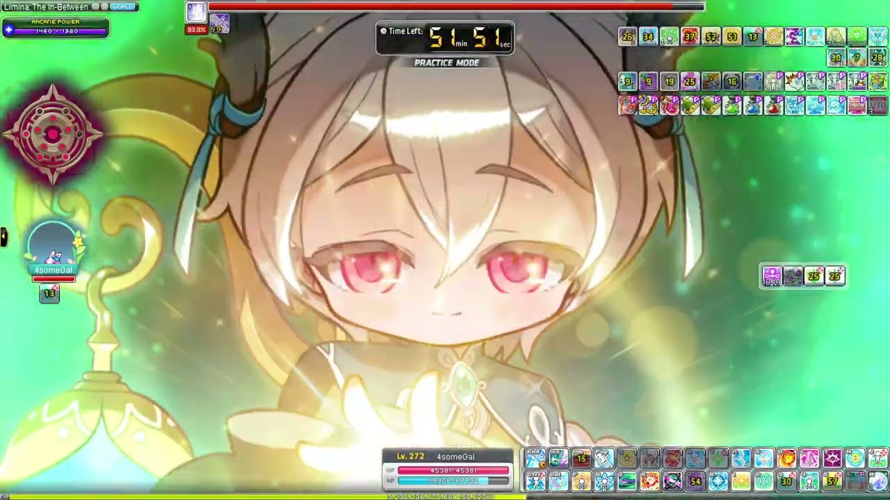 142m CP lv 272 Lynn, 23 min BM solo