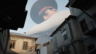 What if you were suspected of being a criminal in a town with a giant police officer? - [Military... screenshot 1