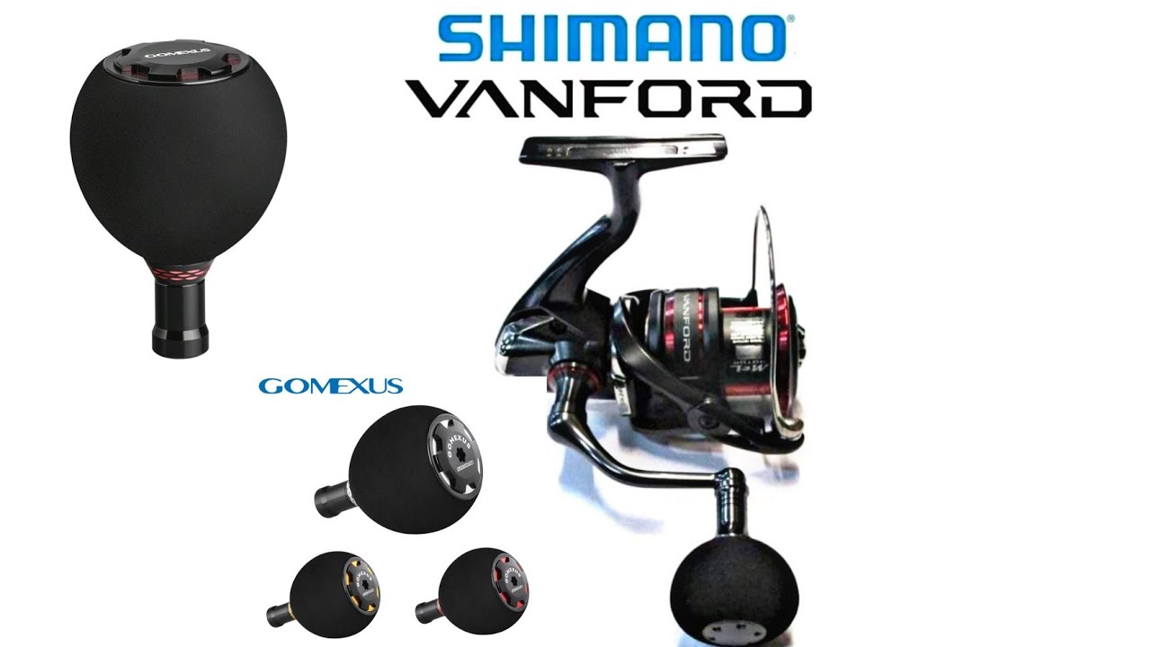 Gomexus Power Handle for Shimano Vanford Spinning Reel 82mm Plus