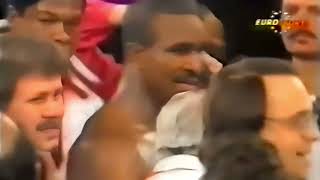 Evander Holyfield vs Henry Tillman // &quot;The St. Valentine&#39;s Day Massacre&quot; // Highlights