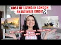 COST OF LIVING IN LONDON + Money-saving tips! 💷💰