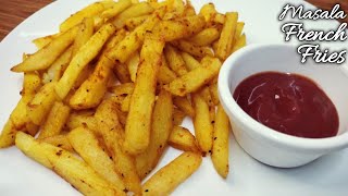Crispy Masala French Fries Homemade French Fries Recipe Easy Snack Recipe Kirans Zaika