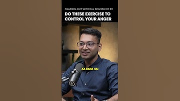 Exercises To Control Anger | Raj Shamani #Shorts