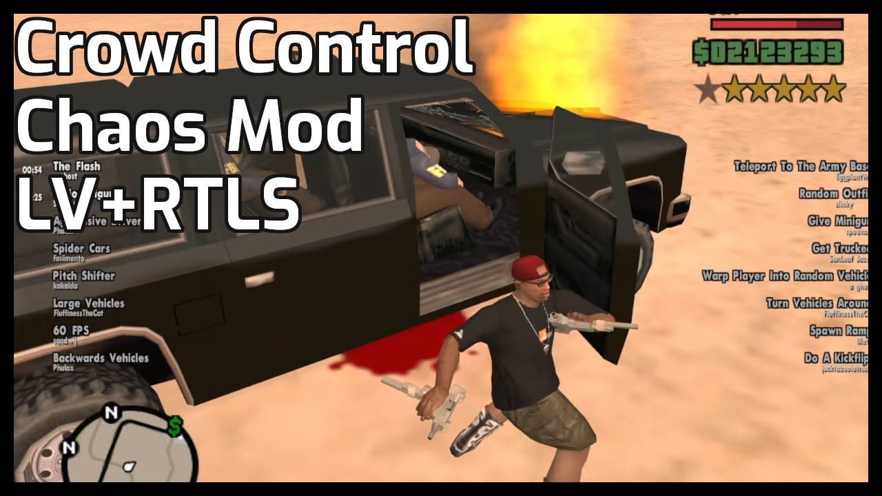 Crowd Control Chaos Mod Race with @Lordmau5, Las Venturas + Return to ...