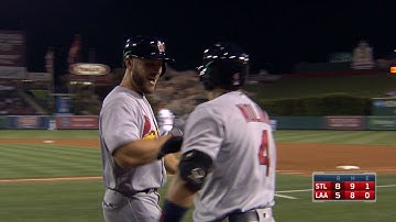 STL@LAA: Holliday blasts two homers vs. the Angels