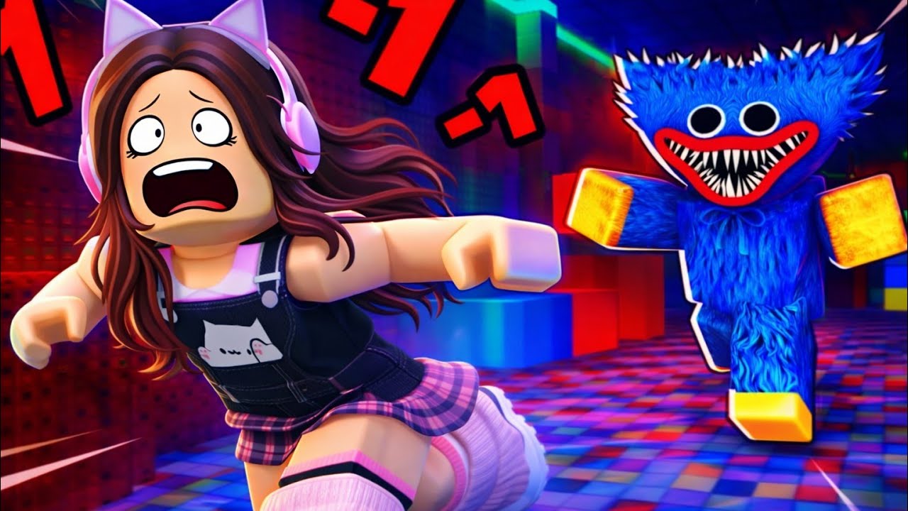 PRECISO FUGIR DO HUGGY WUGGY - a cada segundo ganho 1 de velocidade